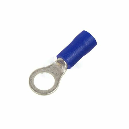 AMERICAN IMAGINATIONS Blue Galvanized Steel Ring Terminals AI-37359